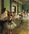 cours de danse Impressionnisme danseuse de ballet Edgar Degas